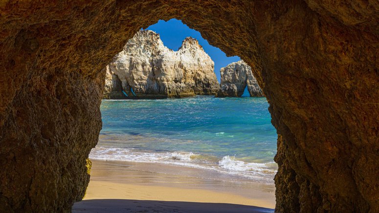 Snorkel, cuevas playas escondidas Ferragudo